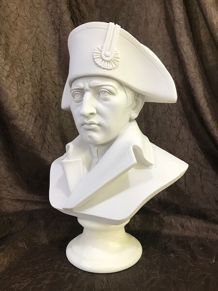 Napoleon Bonaparte Bust Statue Marble French emperor Portrait
